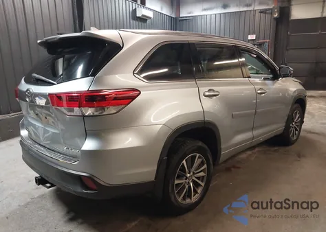 2018 Toyota Highlander Xle from USA, damaged, VIN 5TDJZRFH5JS912469